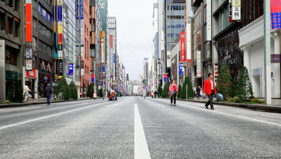 The Ginza District’s Famous Shopping