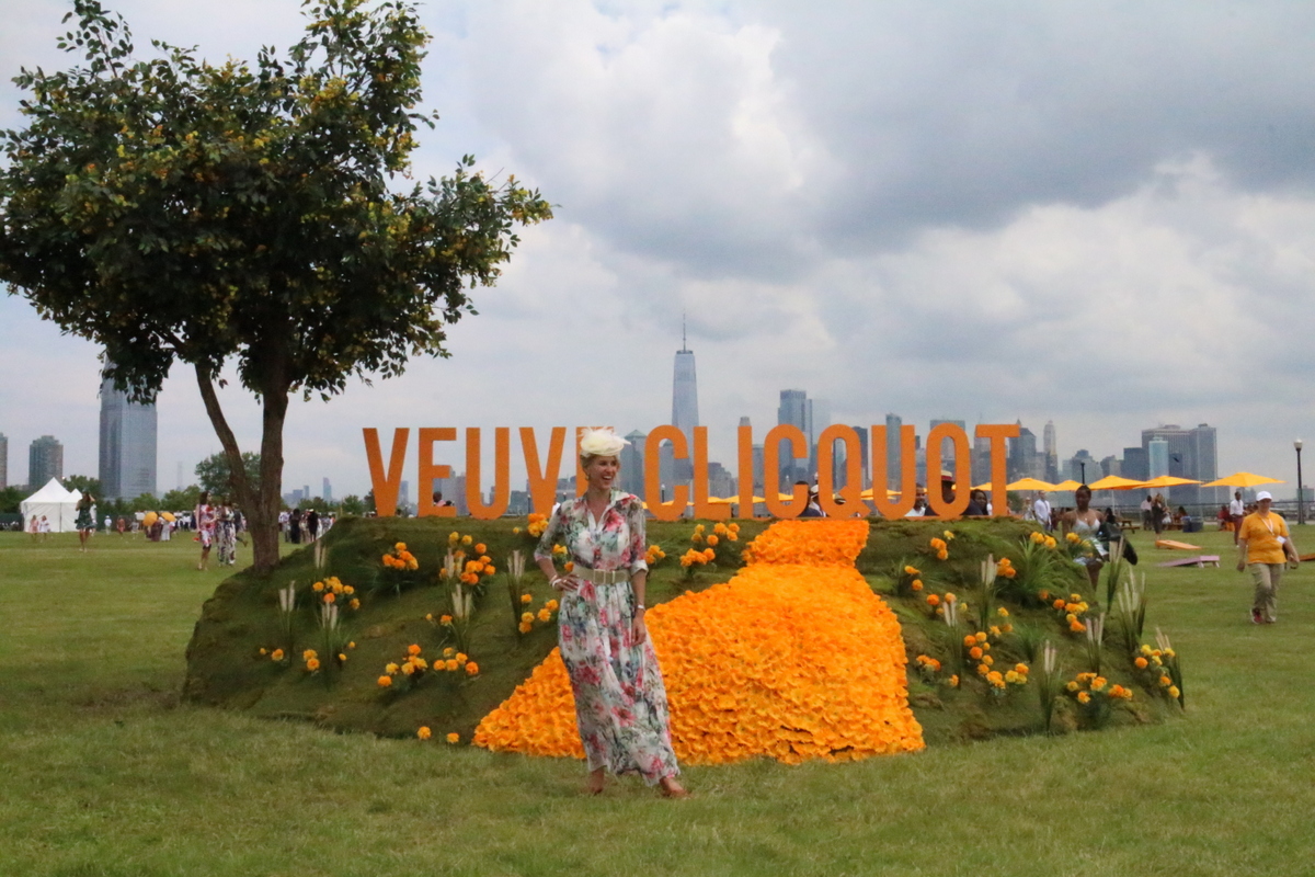 Kristen Taekman- Veuve Clicquot Polo Classic in NYC