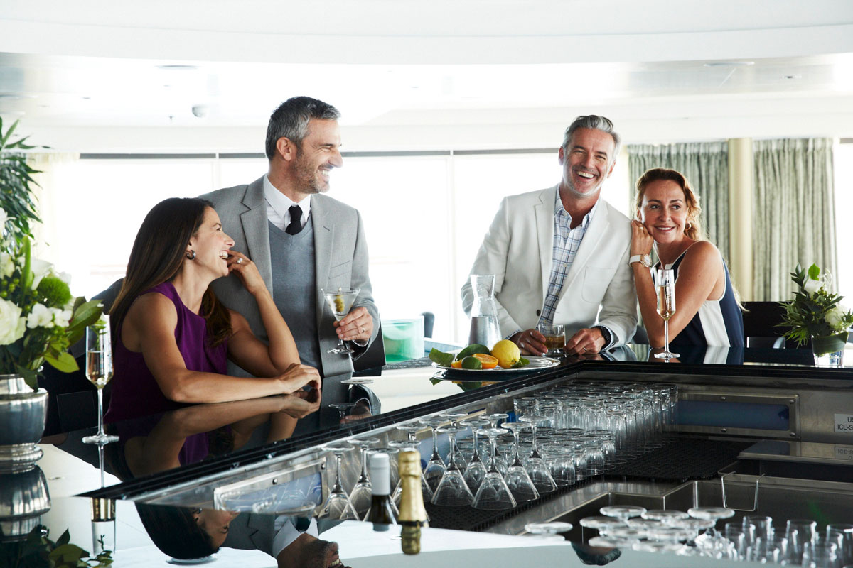 conversations is one of the perks on seabourn
