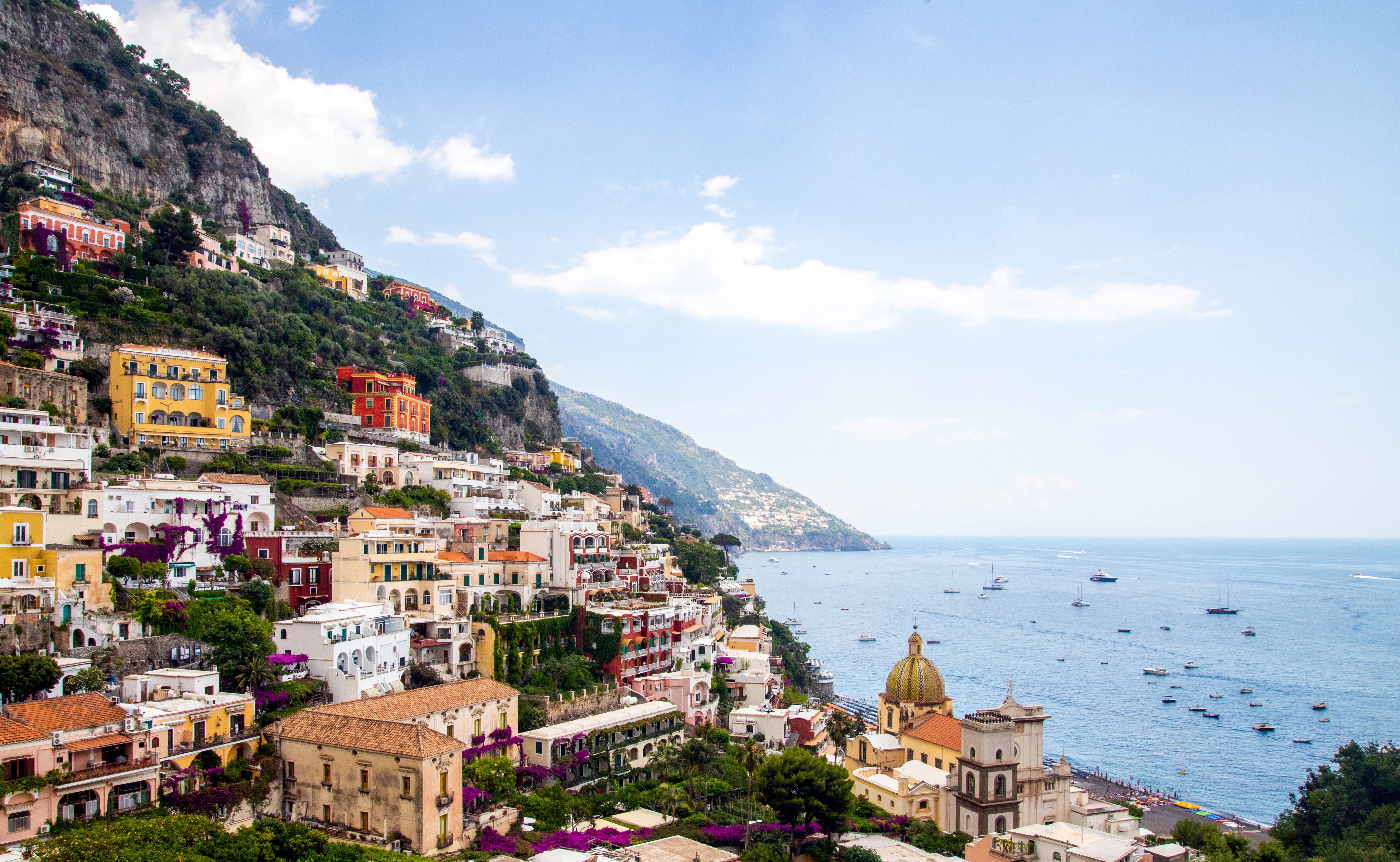 Add Positano, Italy to your itinerary for the Amalfi Coast.